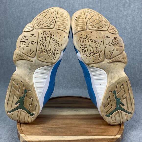 Nike Air Jordan 9 Low Retro Pantone Shoes Mens Size 13 Blue Sneakers UNC - Picture 7 of 10